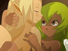 Brandy anal hentai parody animasi hitam telanjang putri lesbian memukul